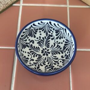 Vintage Decorative small Bowl hand painted in Sevilla Spain/vintage mug